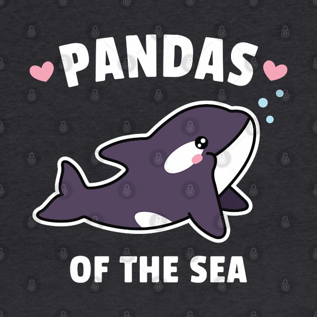 Cute Orca, Pandas Of The Sea by rustydoodle